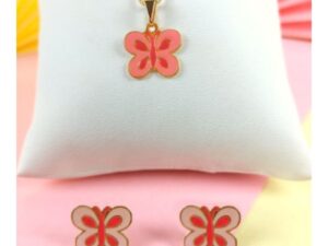 Conjunto Infantil Brinco e colar