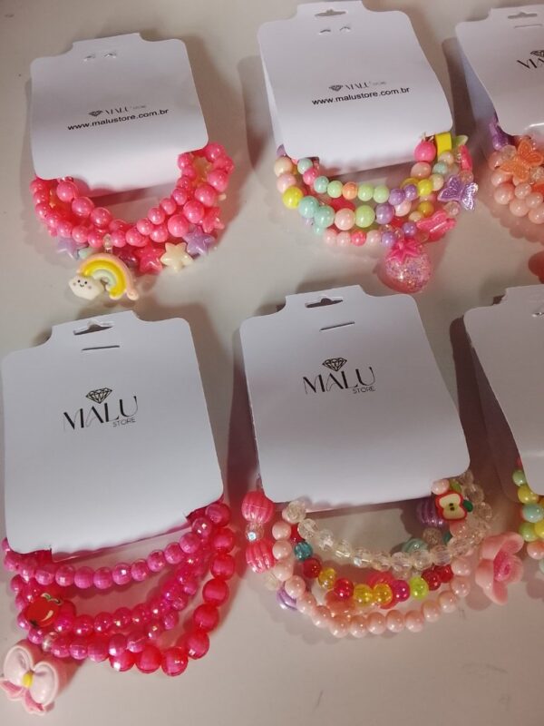 kit Pulseiras Malu (infantil)