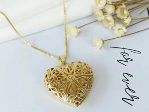 Relicário Com 1 foto dentro